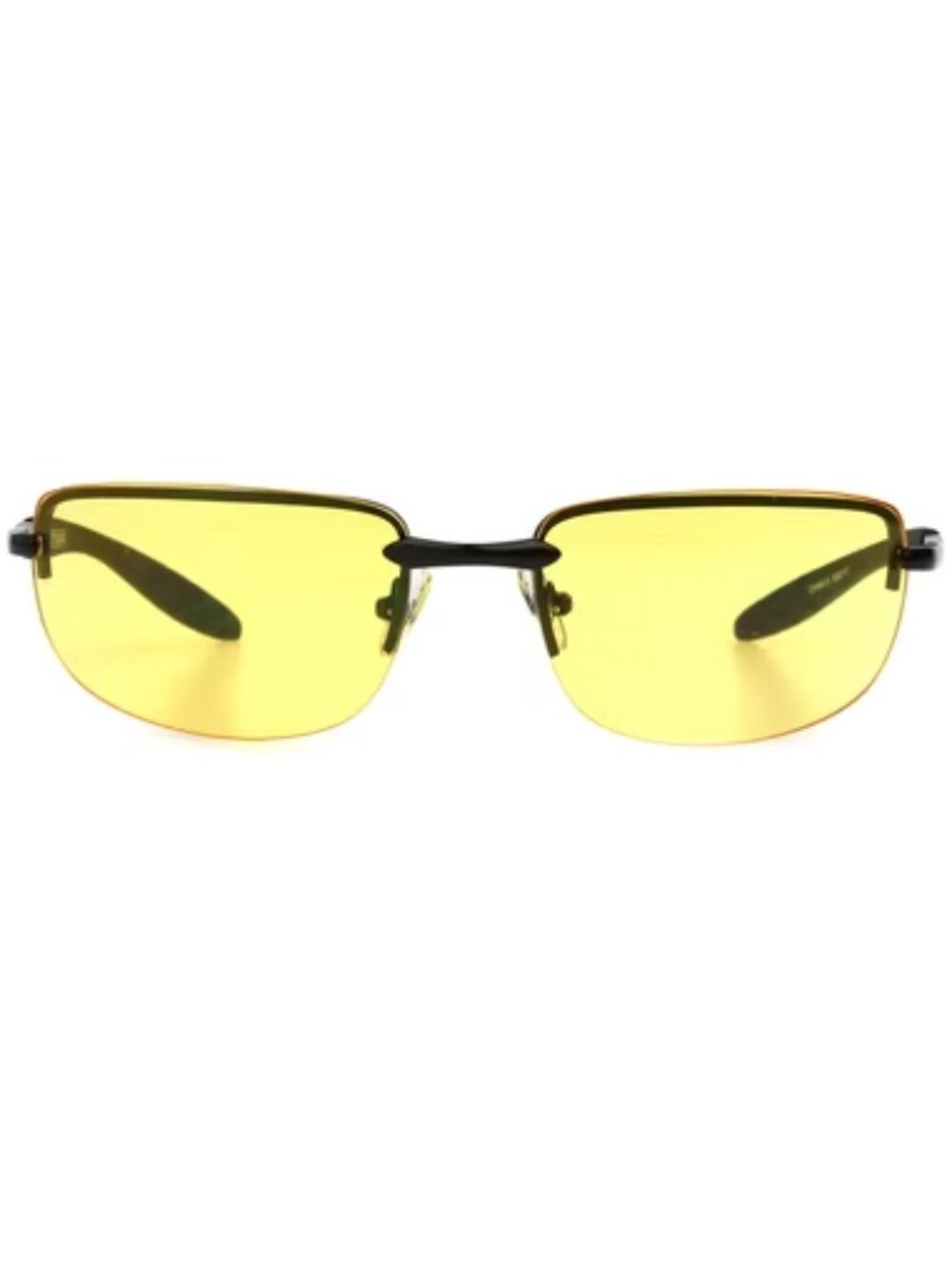 Foster Grant Rectangle Driving Lenses Sunglasses in Golden Amber